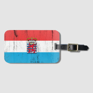 Etiqueta Para Maletas Luxemburgo belga