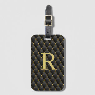 Etiqueta Para Maletas Luxury Stylish Monogram