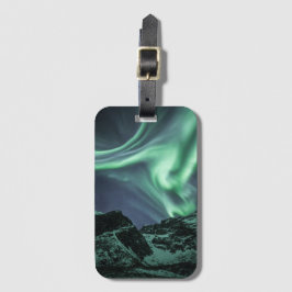 Etiqueta Para Maletas Luz del Norte Noruega