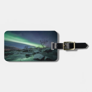 Etiqueta Para Maletas Luz del Norte Noruega