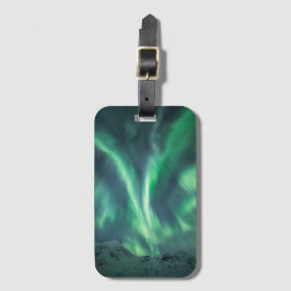 Etiqueta Para Maletas Luz del Norte Noruega