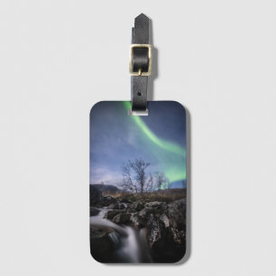 Etiqueta Para Maletas Luz del Norte Noruega