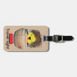 Etiqueta Para Maletas Luz del viaje