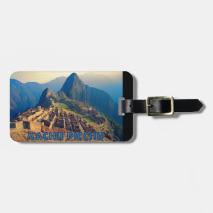 Etiqueta Para Maletas Machu Picchu Perú