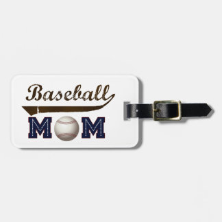 Etiqueta Para Maletas Madre de béisbol de estilo vintage