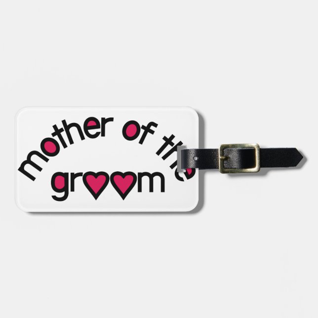 Etiqueta Para Maletas Madre Del Crecimiento (Frente Horizontal)