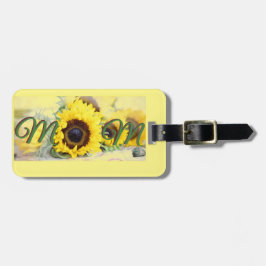 Etiqueta Para Maletas Madre del girasol