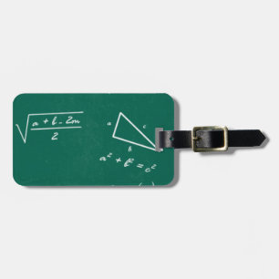Etiqueta Para Maletas maestro de matemáticas algebra geek