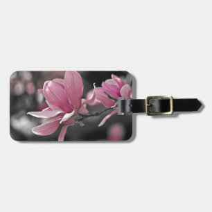 Etiqueta Para Maletas Magnolia de Saucer Rosa Japonesa