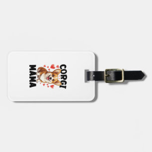 Etiqueta Para Maletas Mamá Corgi - Mama Corgi Adorable
