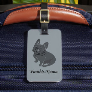 Etiqueta Para Maletas Mamá Frenchie