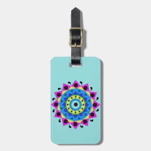 Etiqueta Para Maletas Mandala