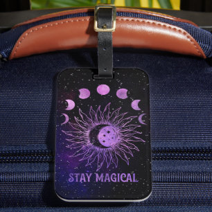 Etiqueta Para Maletas Manténgase mágico en sus viajes