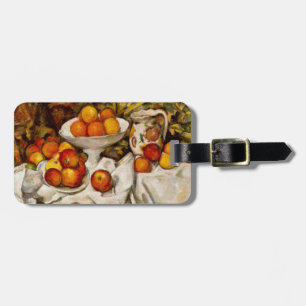 Etiqueta Para Maletas Manzanas Naranjas Impresionismo de Paul Cezanne