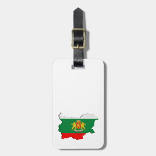 Etiqueta Para Maletas Mapa búlgaro
