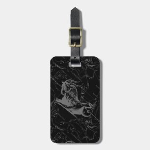 Etiqueta Para Maletas Mapa de Constelación de Capricornio Hevelius 1690