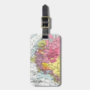ETIQUETA PARA MALETAS MAPA: EXTENSIÓN DE RUSIA