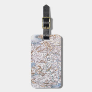 Etiqueta Para Maletas Mapa: Irlanda, 1851