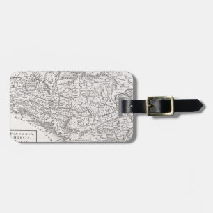 ETIQUETA PARA MALETAS MAPA: PANNONIA