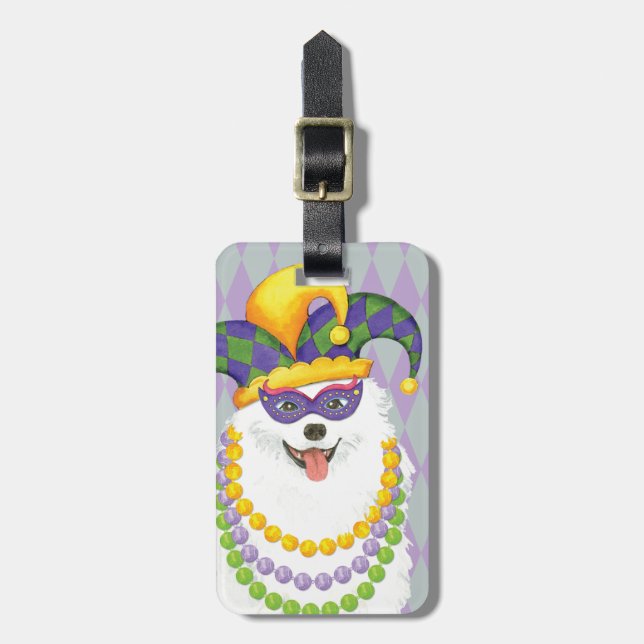 Etiqueta Para Maletas Mardi Gras Eskie (Frente Vertical)