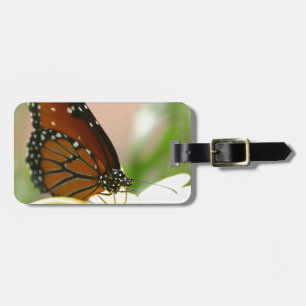 Etiqueta Para Maletas Mariposa de monarca