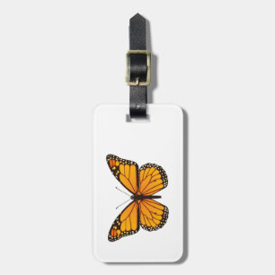 Etiqueta Para Maletas Mariposa monarca