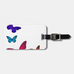 Etiqueta Para Maletas Mariposas bailarinas