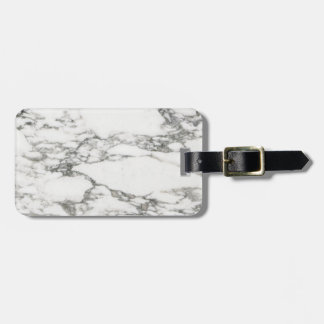 Etiqueta Para Maletas Mármol blanco