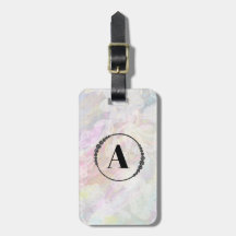 Mármol y cordón del *~* + Monograma del diamante