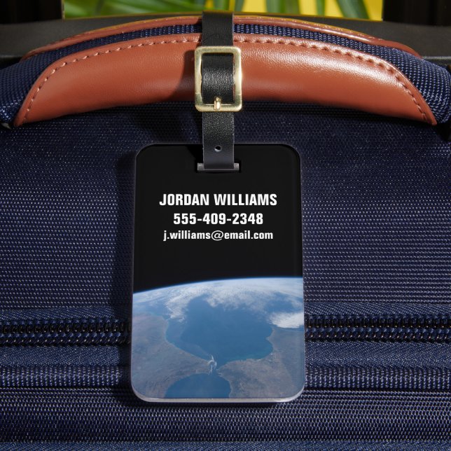 Etiqueta Para Maletas Marruecos Y España. (Anverso In situ 2)