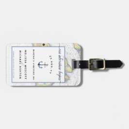 Etiqueta Para Maletas Martha's Vineyard salva al Boda de citas