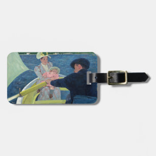 Etiqueta Para Maletas Mary Cassatt - La fiesta en el barco