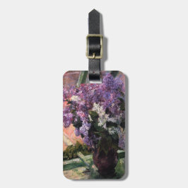 Etiqueta Para Maletas Mary Cassatt - Lilacs en una ventana