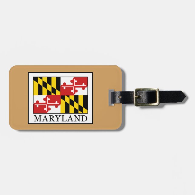 Etiqueta Para Maletas Maryland (Frente Horizontal)