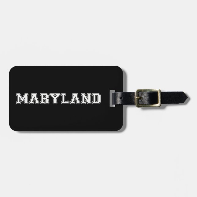 Etiqueta Para Maletas Maryland (Frente Horizontal)