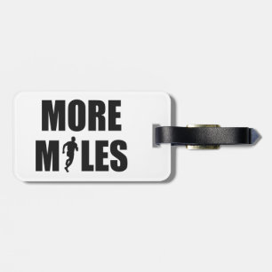 Etiqueta Para Maletas Más millas corriendo