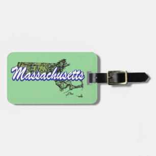 Etiqueta Para Maletas Massachusetts