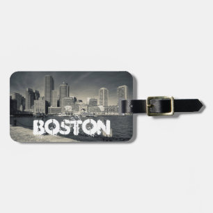 Etiqueta Para Maletas Massachusetts, Boston, edificios de Rowe's Wharf