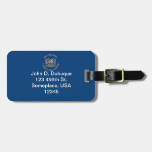 Etiqueta Para Maletas Master Diver VVV Shield