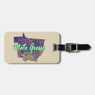 Etiqueta Para Maletas Mato Grosso