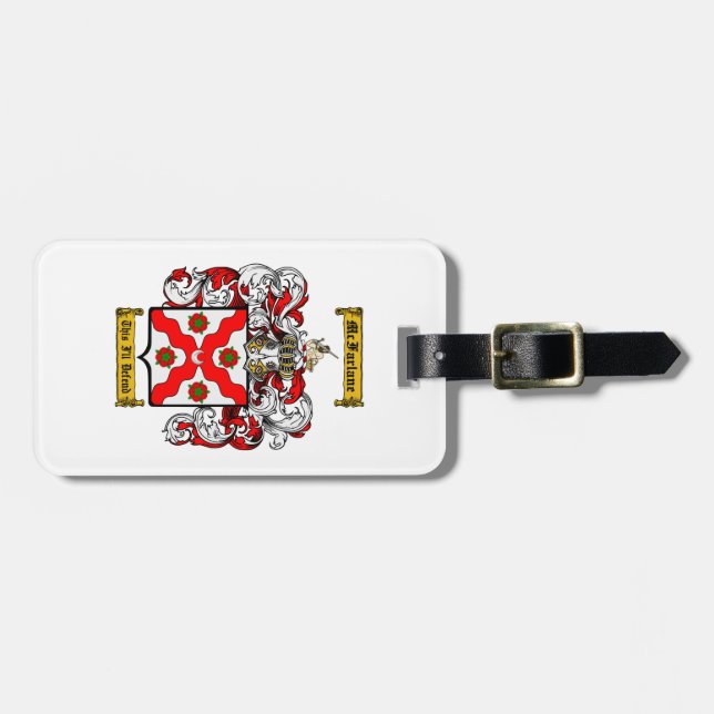 Etiqueta Para Maletas McFarlane (Frente Horizontal)