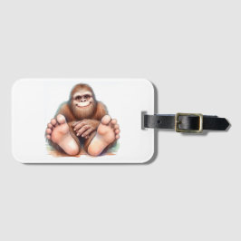 Etiqueta Para Maletas Me and My Bigfoot