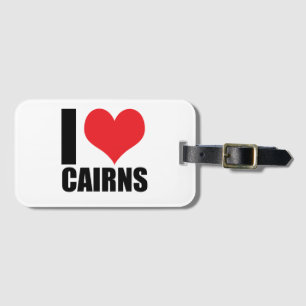 Etiqueta Para Maletas Me encantan los Cairns