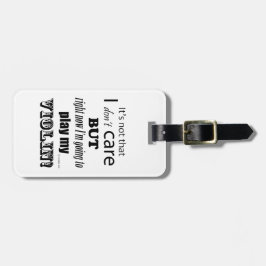 Etiqueta Para Maletas Me importa el violín