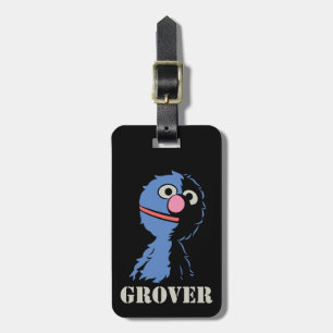 Etiqueta Para Maletas Medio Grover