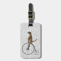 Meerkat en Black Penny Farthing