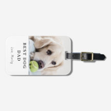Mejor Papá Perro Foto Personalizada