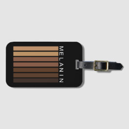 Etiqueta Para Maletas Melanin Shades Grocery Bag
