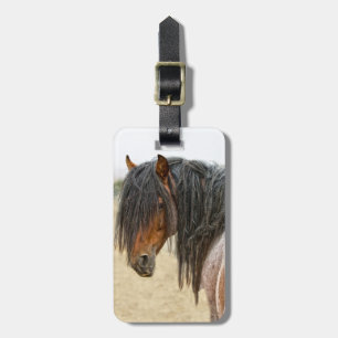 Etiqueta Para Maletas Melena del caballo