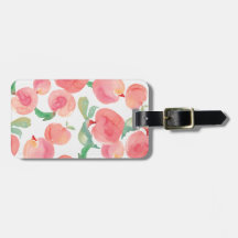 Melocotones de la acuarela